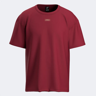 Camiseta manga corta hombre Mimetic burdeos