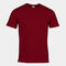 Shirt short sleeve man Desert burgundy
