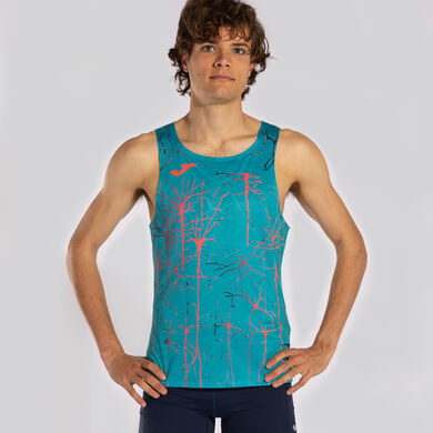 Tank top man Elite IX turquoise