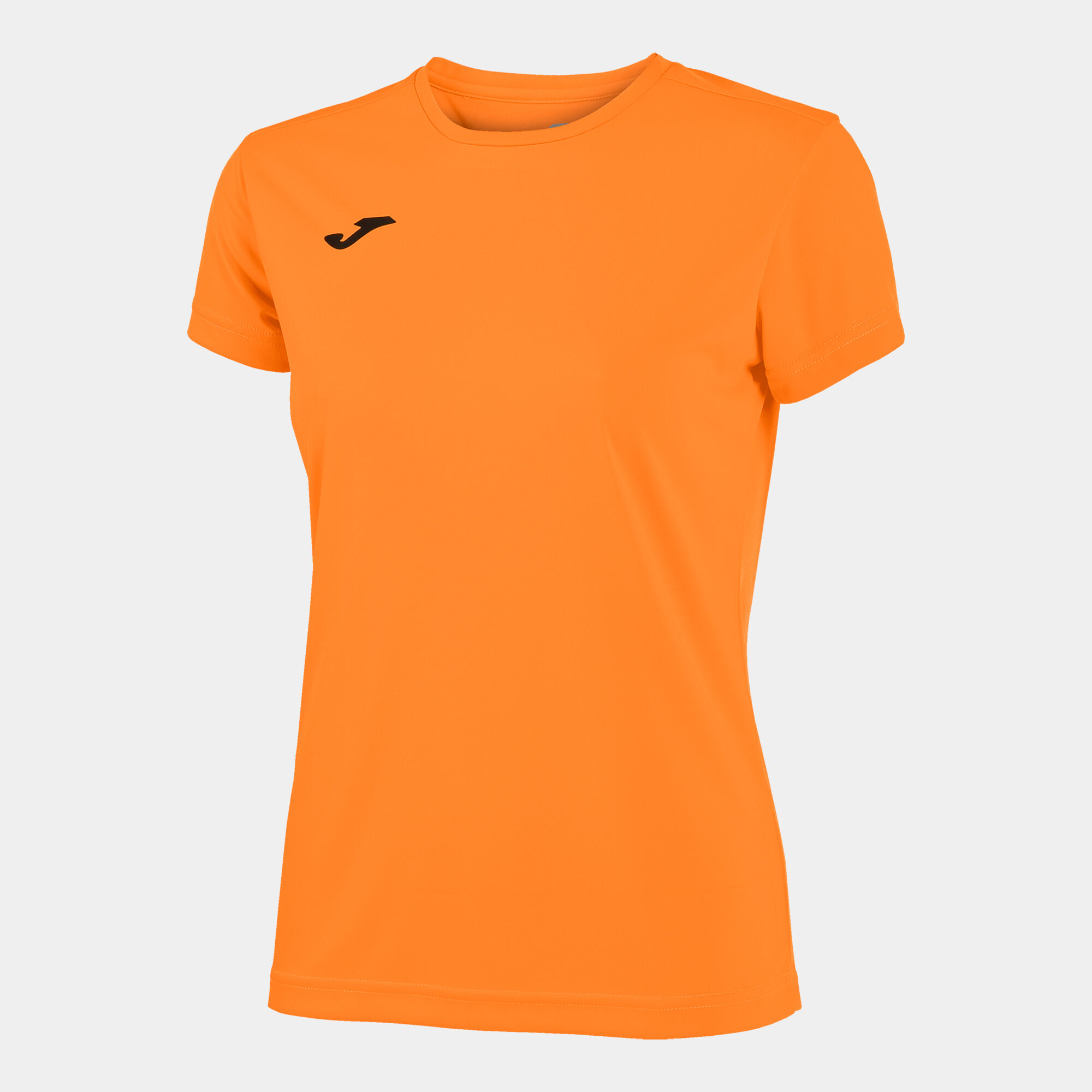 T-shirt manga curta mulher Combi laranja fluorescente
