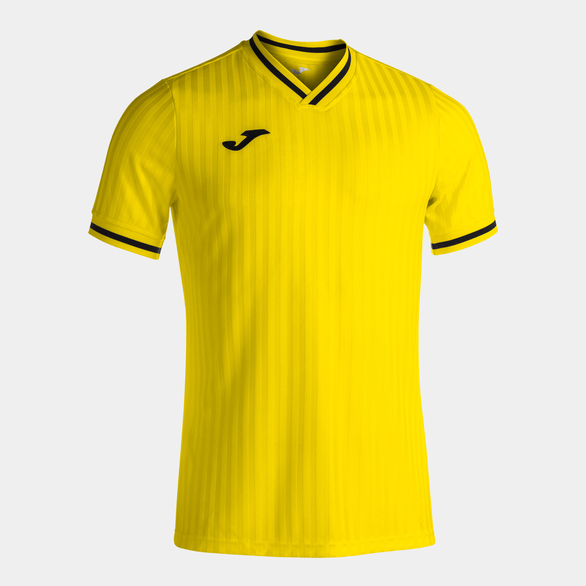 T-shirt manga curta homem Toletum III amarelo
