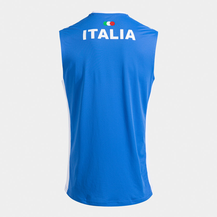 CAMISETA SIN MANGAS COMP. OFI. FED. ITALIA TENIS Y PADEL