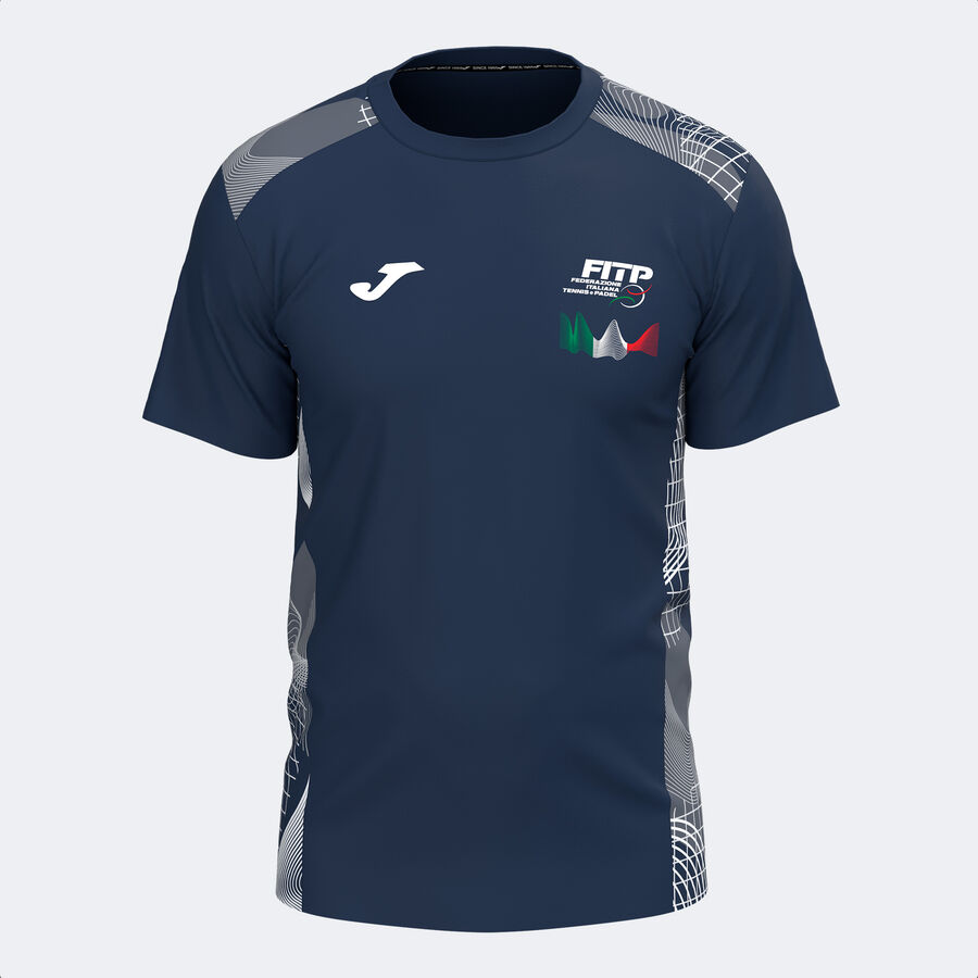 CAMISETA MANGA CORTA COMP. OFI. FED. ITALIA TENIS Y PADEL