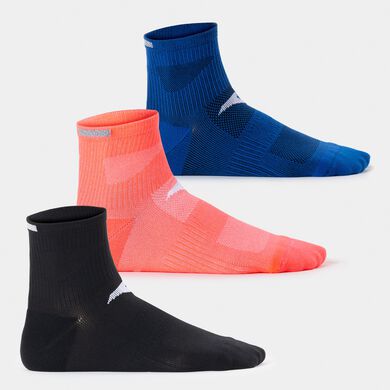 Calcetines unisex Running Night negro azul coral