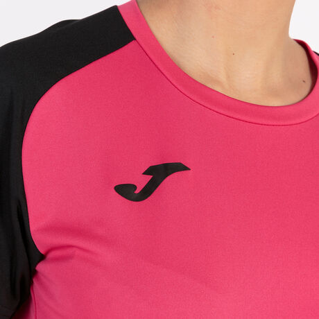 Joma Camiseta Deportiva para Mujer de Manga Corta y Cuello Redondo