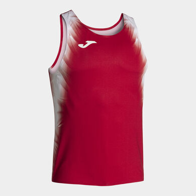 Camiseta tirantes hombre Elite XI rojo blanco