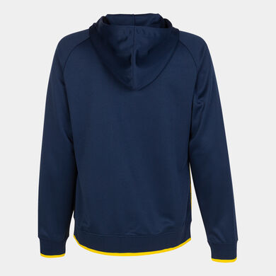 Hooded jacket woman Supernova III navy blue yellow