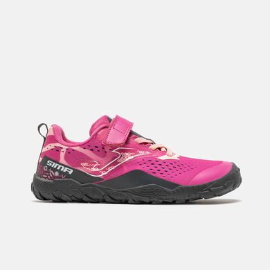 Sapatilhas trail Sima Junior Barefoot 26 j&uacute;nior rosa