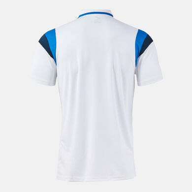 Polo manga corta hombre Terra blanco royal