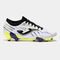 Botas fútbol Propulsion 25 terreno firme FG blanco