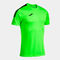 Shirt short sleeve man Olimpiada fluorescent green black