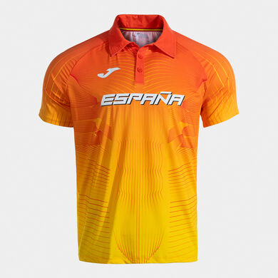 Polo shirt short-sleeve home kit Royal Spanish Athletics Federation