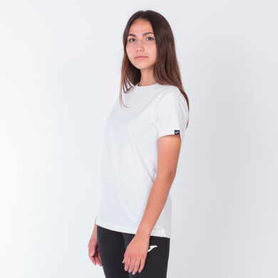 Tricou cu mânecă scurtă damă Desert alb