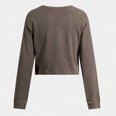 Sudadera mujer Mimetic marr&oacute;n