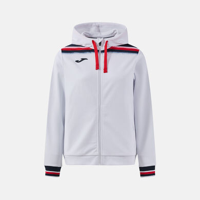Chaqueta con capucha mujer Toledo II blanco dark navy