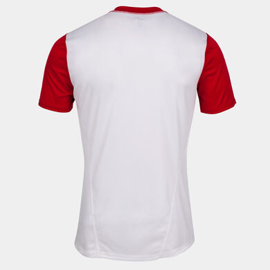 T-shirt manga curta homem Hispa IV branco vermelho