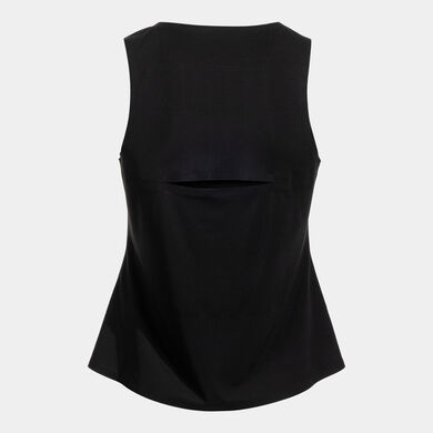 Camiseta sin mangas mujer Resort negro