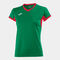 Camiseta manga corta mujer Championship IV verde rojo