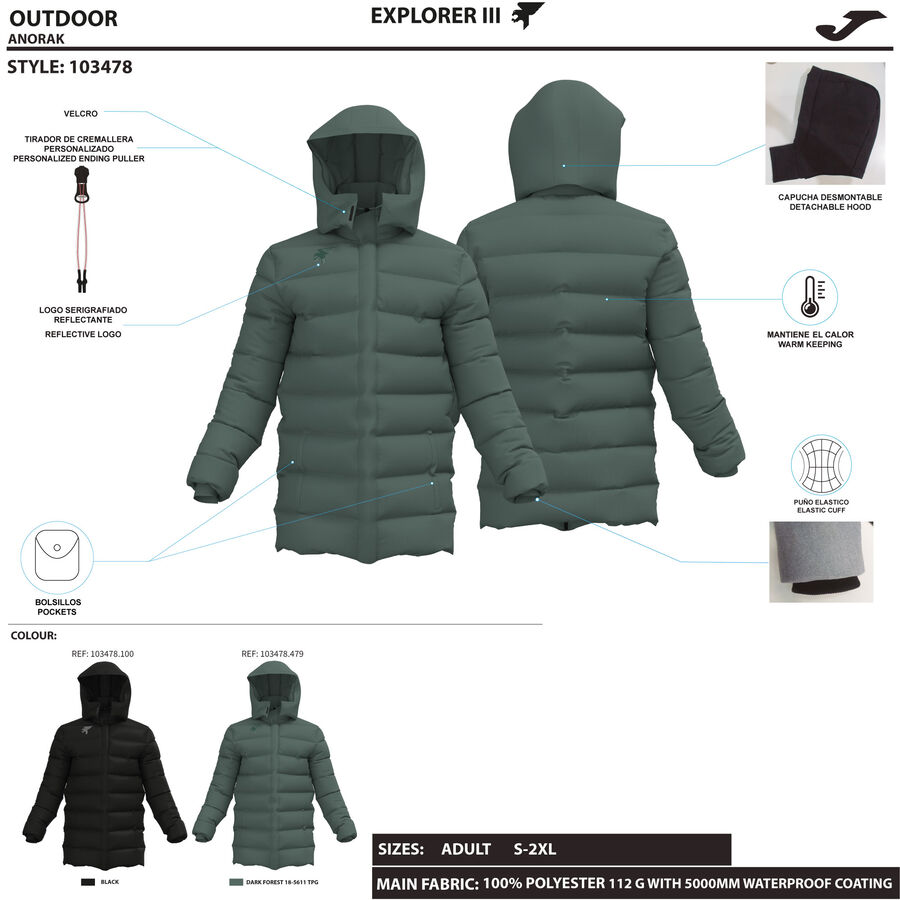 ANORAK EXLORER III
