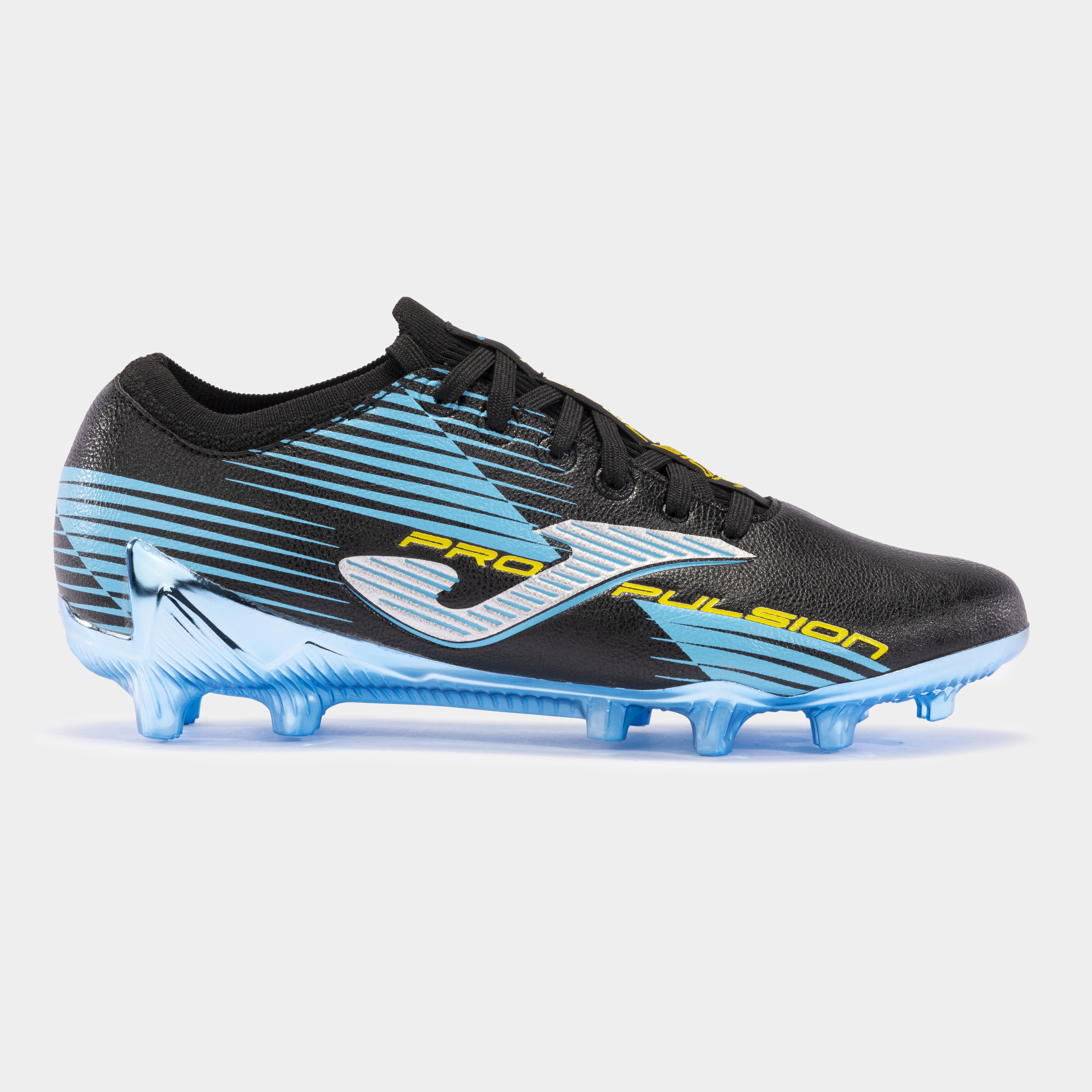 Football boots Propulsion Cup 24 firm ground FG black turquoise JOMA