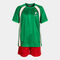 Set junior Futbol Retro Mundial 2026 verde rosso