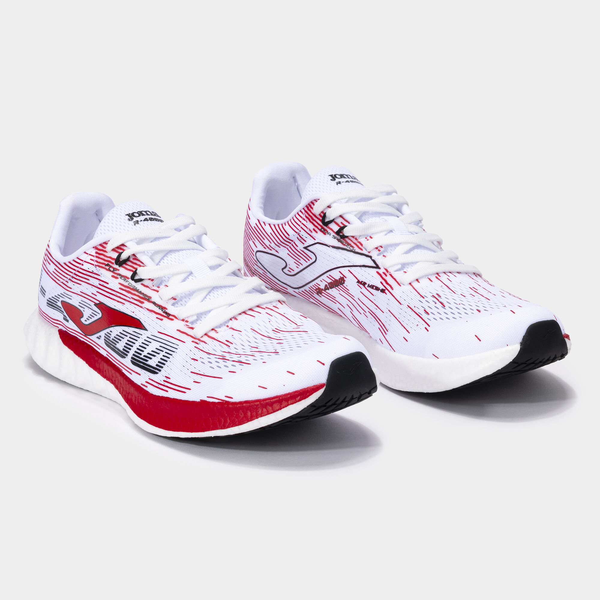 Running shoes R.4000 24 unisex white red