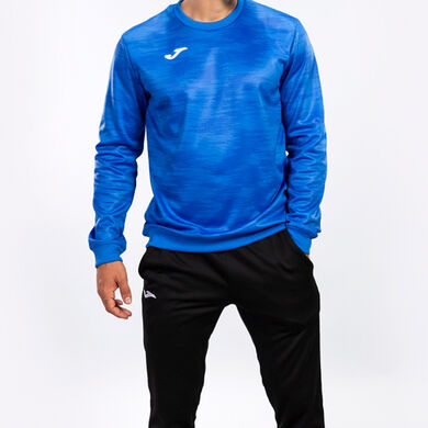 Sweatshirt mann Grafity königsblau