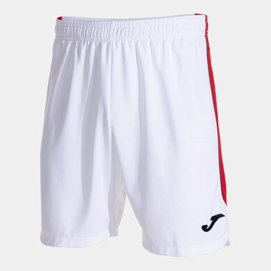Pantaloncini uomo Performance bianco rosso