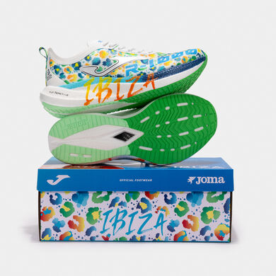 Sapatilhas running R-1000 25 Maratona De Ibiza unissexo branco
