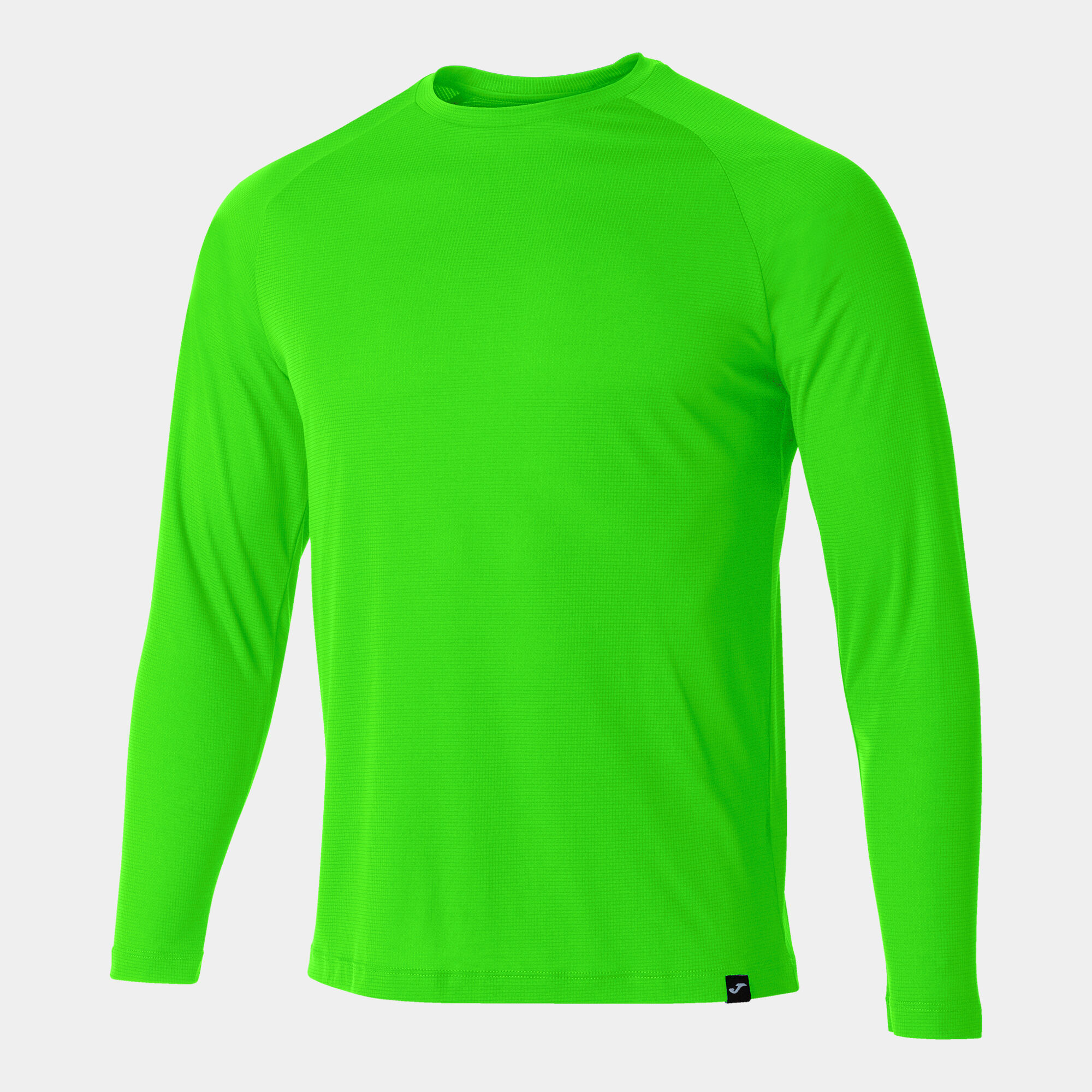Camiseta manga larga hombre R Combi verde fluor