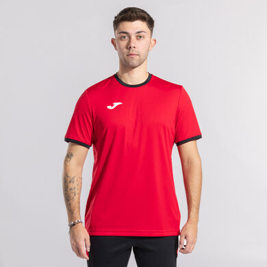 Maillot manches courtes homme Combi Premium rouge noir