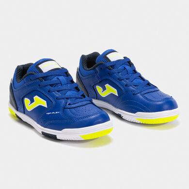 Pantofi sport fotbal în sală Top Flex Jr 25 indoor junior albastru regal