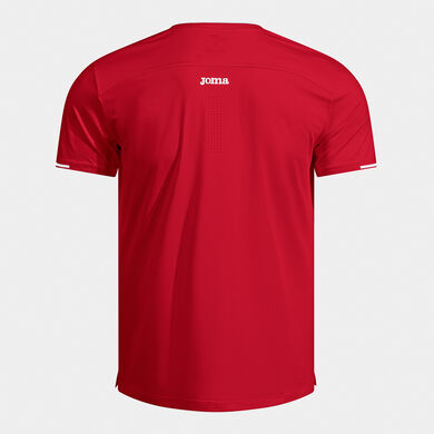Camiseta manga corta hombre torneo rojo