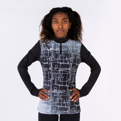 Sweatshirt woman Elite VIII black