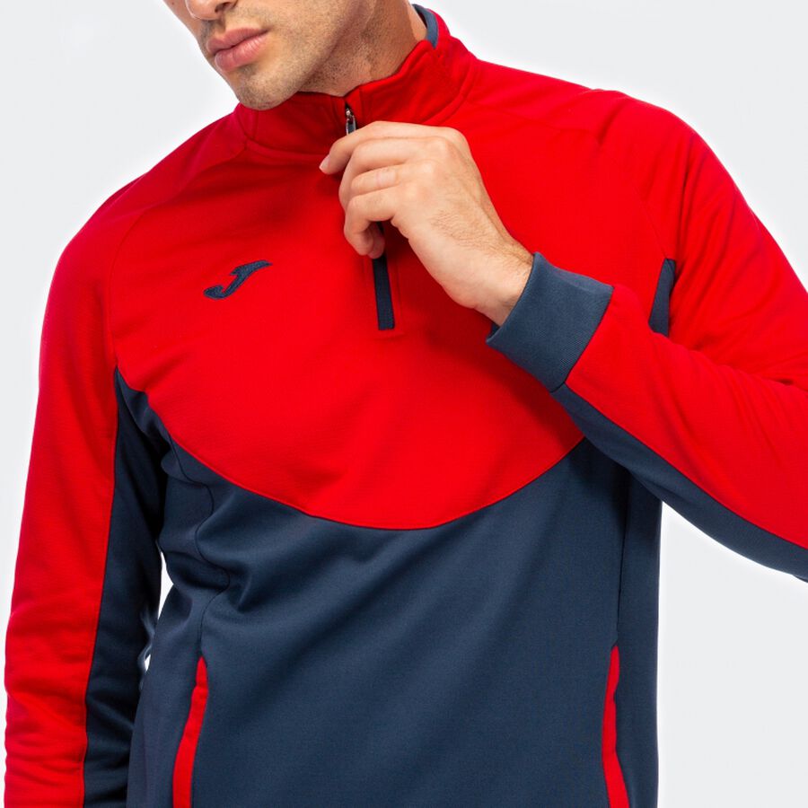 SUDADERA ESSENTIAL 1/2 CREMALL TURQ-