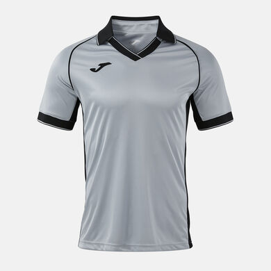 Polo manica corta uomo Vintage Eco Retro grigio nero