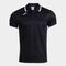 Kurzarm-poloshirt mann Combi Premium schwarz weiß