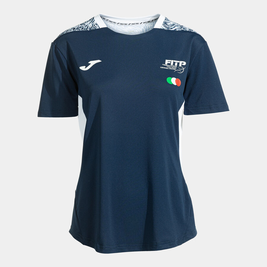 CAMISETA MANGA CORTA MUJER COMP. OFI. FED. ITALIA TENIS Y PADEL