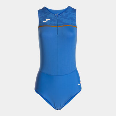 One-piece woman Record III royal blue