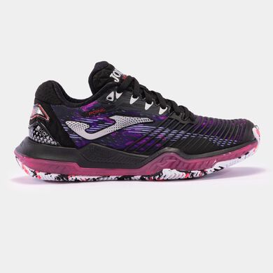 Zapatillas Point Lady 24 clay mujer negro fucsia