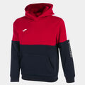 Sudadera con capucha junior Part marino rojo