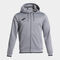 Hooded jacket man Olimpiada melange gray black