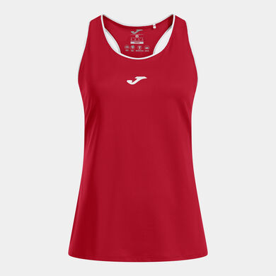 Camiseta tirantes mujer Torneo rojo