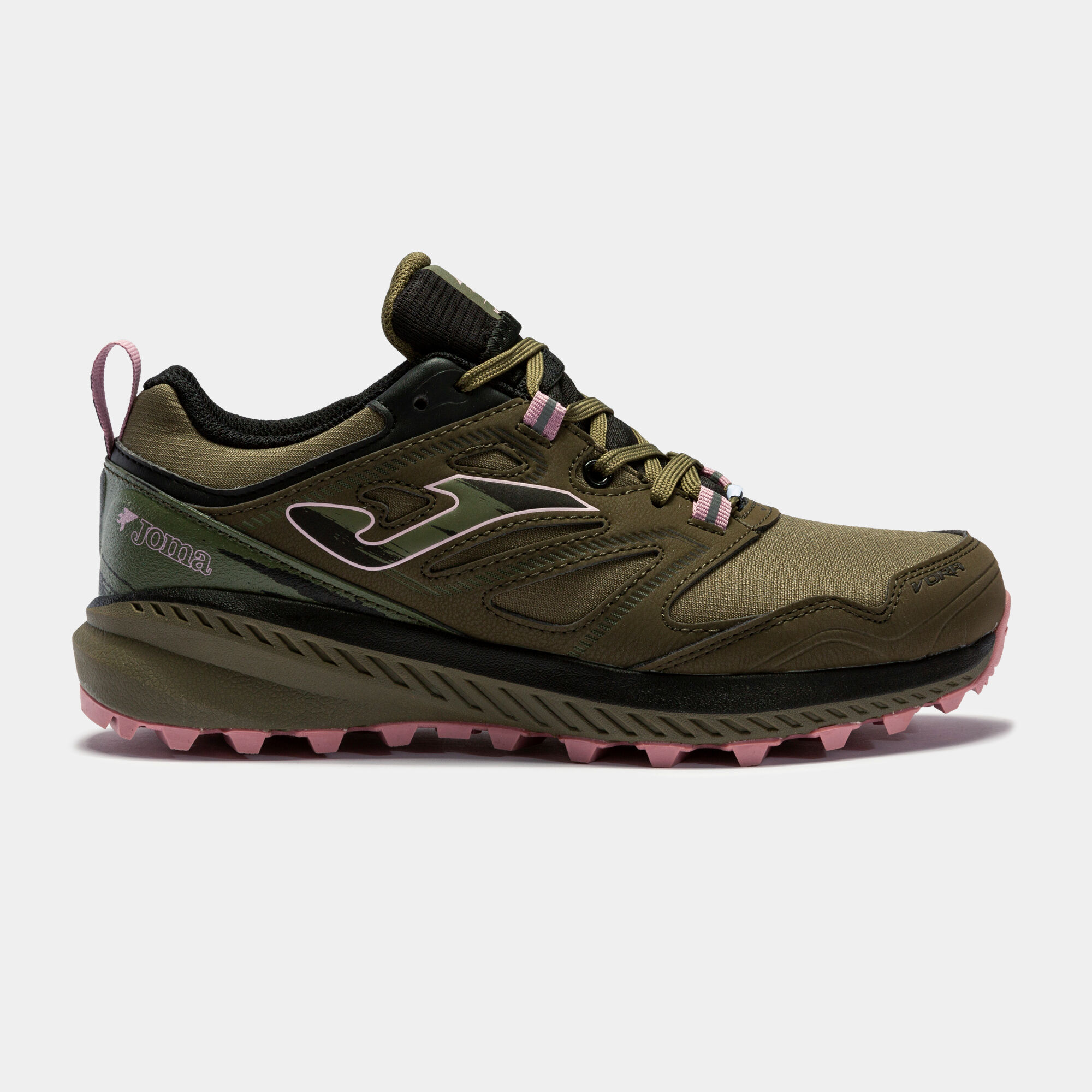 Pantofi sport trail Vora Aislatex 21 damă kaki roz deschis | JOMA®