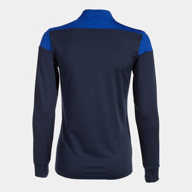 Sweatshirt woman Elite X navy blue royal blue
