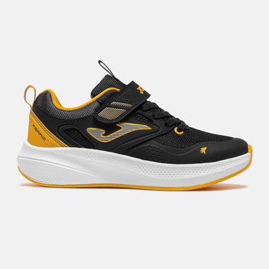 Zapatillas running Ferro Jr 26 junior negro naranja