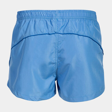 Pantaloni scurți bermude pentru plajă bărbaȚi Curve albastru