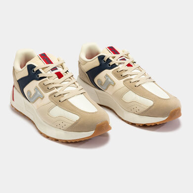 Pantofi sport casual C.1986 Men 23 bărbaȚi bej bleumarin