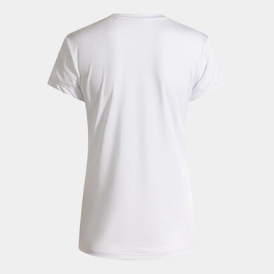 Shirt short sleeve woman Record III white