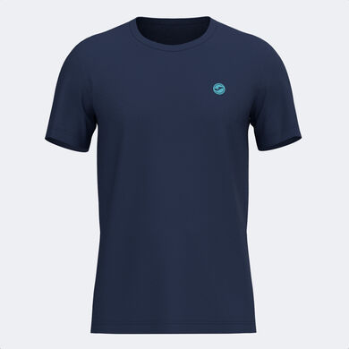 Shirt short sleeve man Indoor Gym navy blue